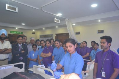 CK Birla Hospitals to train new nurses in a simulation lab to boost their patient handling skills
