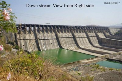 Water level of Sardar Sarovar Narmada dam reaches close to earlier overflow mark