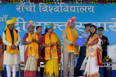 Ram Nath Kovind attends 33rd convocation of Ranchi University