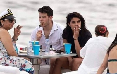 Netizens troll Priyanka Chopra for 'smoking', remind her of asthma awareness campaign 