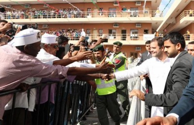 Rahul Gandhi visits UAE, interacts with business leaders