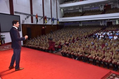 Col. Rajyavardhan Rathore visits NDA Khadakwasla