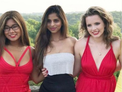 Images of Shah Rukh Khan's daughter Suhana's graduation party hit the internet, she looks stunning