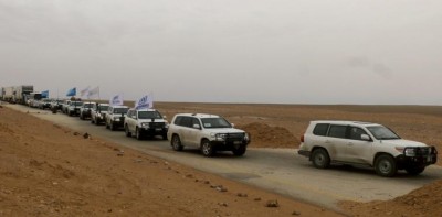 Biggest ever UN aid delivery in Syria provides relief to desperate civilians