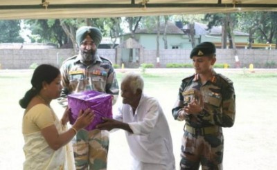Indian Army organized ex-servicemen rally in Assam's Jagiroad