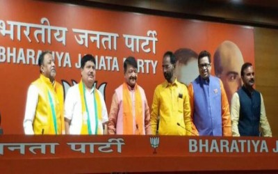 TMC MLA Arjun Singh joins BJP