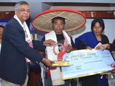 Dinanath Pandey Smart Idea Innovation Award 2018 for Imnameren Imsong