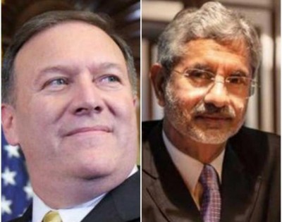 Ahead of Indo-US 2+2 dialogues, Pompeo hosts Jaishankar at a meet