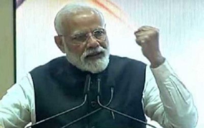 PM Modi lays foundation stone for Kashi Vishwanath corridor