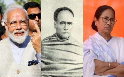 And now, 19th century social reformer Vidyasagar steers Bengal campaign in last phase of Lok Sabha polls