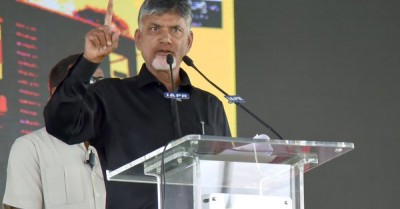 Chandrababu Naidu sitting on hunger strike in Delhi to demand special status for Andhra Pradesh