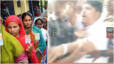West Bengal: BJP's Barrackpore candidate Arjun Singh engages in scuffle with police 