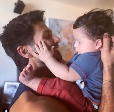 Shahid Kapoor shares cute image with his son Zain on Instagram