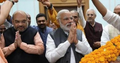 Modi, Shah hold parleys on cabinet, Oppn CMs to stay away from swearing-in