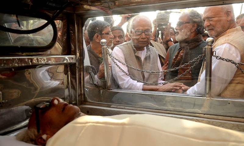 The last journey of Mrinal Sen 