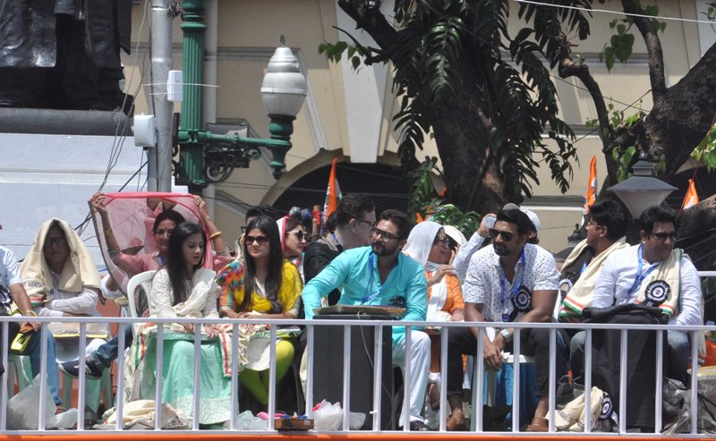 Glimpses of Mamata Banerjee's Martyrs' Day Rally in Kolkata 