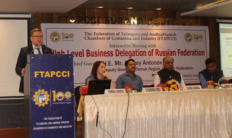 Russian business delegation visits Hyderabad