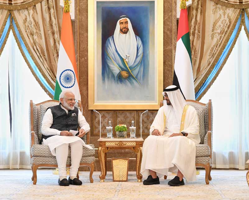 Narendra Modi visits UAE
