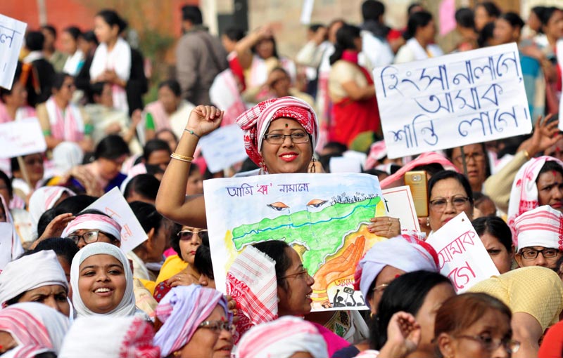 CAA protests roil India