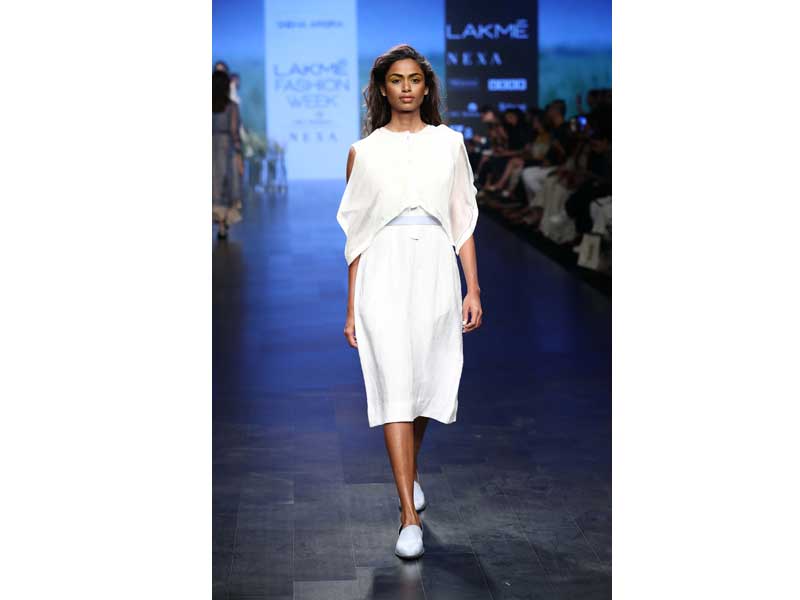 LFW: Sneha Arora showcases her collection on first day