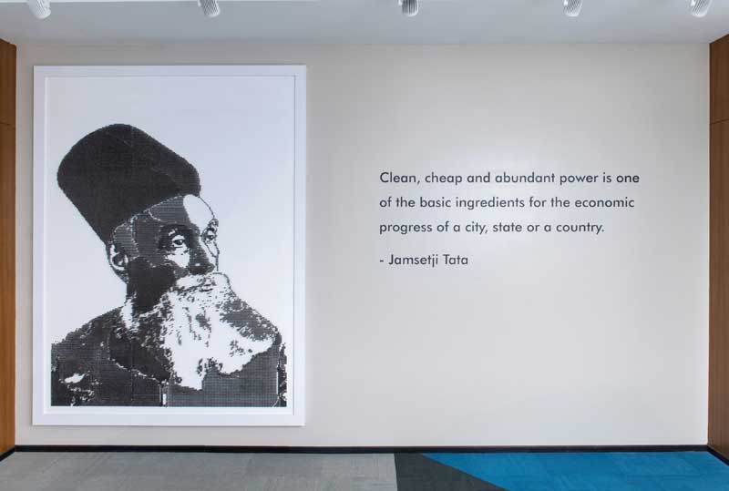 Fabulous art works by Baaya Design at Bombay House