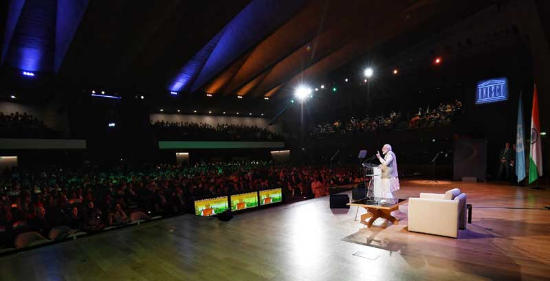 Narendra Modi in France 