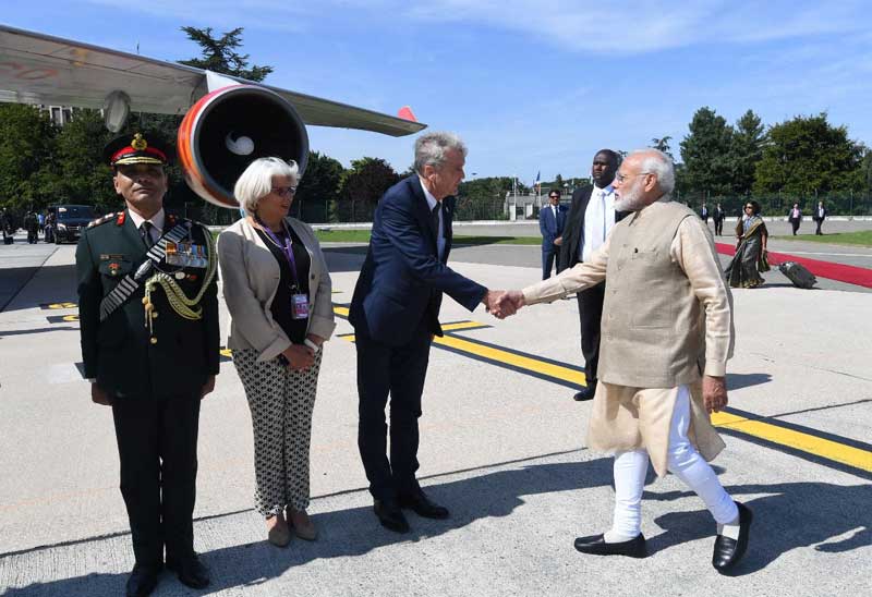 Narendra Modi in France 