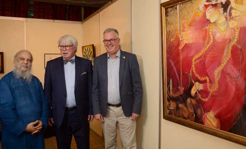 Australian Consul General Andrew Ford inaugurates Rhythm: Goddesses, Games and Music