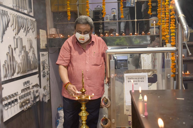 Celebration of foundation stone laying ceremony of Ram Mandir