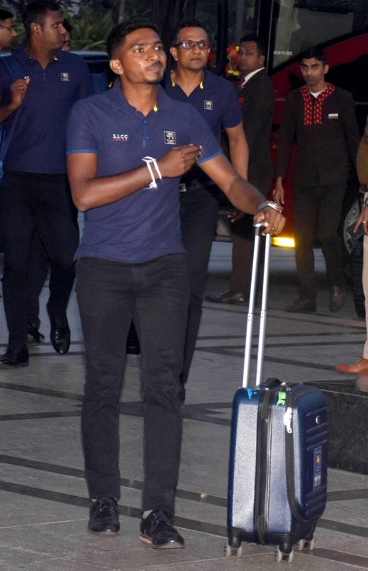 Sri Lanka T 20 cricket team tours India