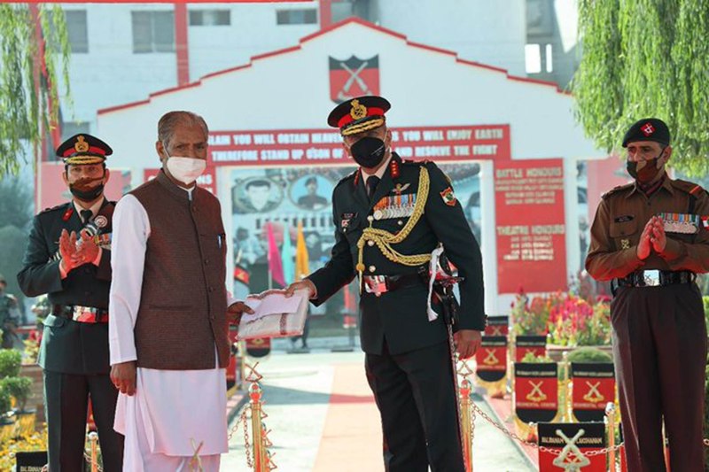 Tangdhar Pahari Club president Abdul Rashid awarded in Srinagar