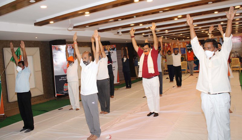 International Yoga Day celebrated worldwide