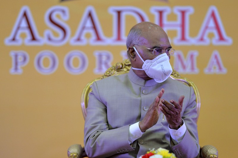 President Ram Nath Kovind inaugurates Dharma Chakra Diwas