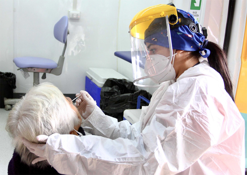 COVID-19 testing in Chile