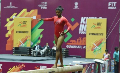 Gymnasts Priyanka Dasgupta, Jatin Kanojia mint Khelo Indiaâ€™s first gold medals