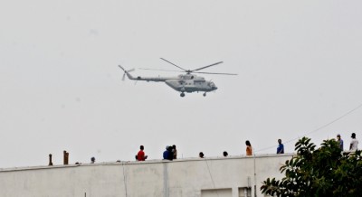 IAF pays tribute to corona warriors 