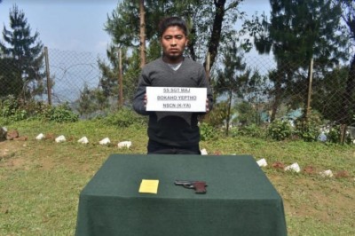 Assam Rifles nab NSCN (K-YA) militant with arms in Nagaland
