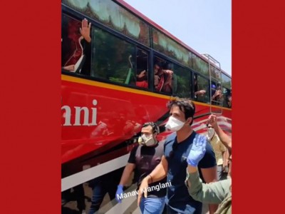 Was satisfying to see them happy: Sonu Sood after helping migrant workers to reach homes