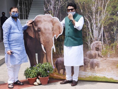 Javadekar, Babul Supriyo release publication on the eve of World Elephant Day