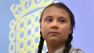 Greta Thunberg asks US voters to choose Joe Biden