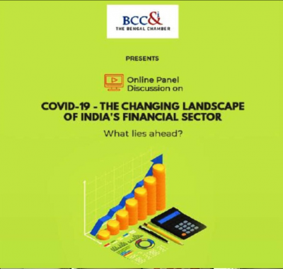 Panelists discuss the way forward for India's financial sector at a session hosted by the Bengal Chamber