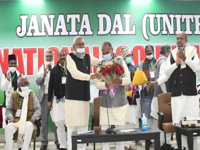 Nitish Kumar appoints close aide RCP Singh as JD(U) chief