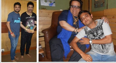 Shree Pritam brings together Bappi Lahiri, Kumar Sanu, Abhijeet, Rituparna for a musical project