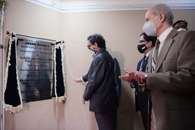 CJI Sharad Arvind Bobde at Tripura High Court