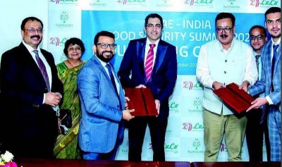UAE-India Food Security Summit-2020 | Lulu group inks MoU with Fruit Master Agro Fresh J&K