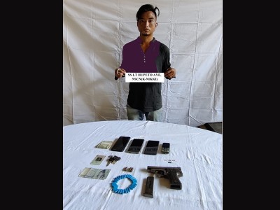 NSCN (K-Nikki Sumi) militant nabbed in Nagaland