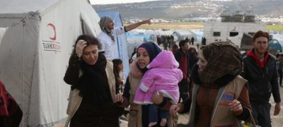 As children freeze to death in Syria, aid officials call for major cross-border delivery boost