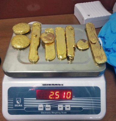 Gold seized at Kannur International Airport