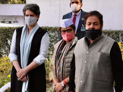 Words being used for farmers are a sin, govt must hear them out: Priyanka Gandhi Vadra