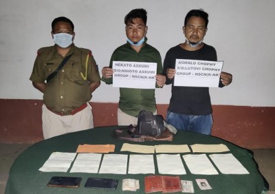 Two militants of NSCN (K-Nikki Sumi) nabbed in Nagaland’s Dimapur